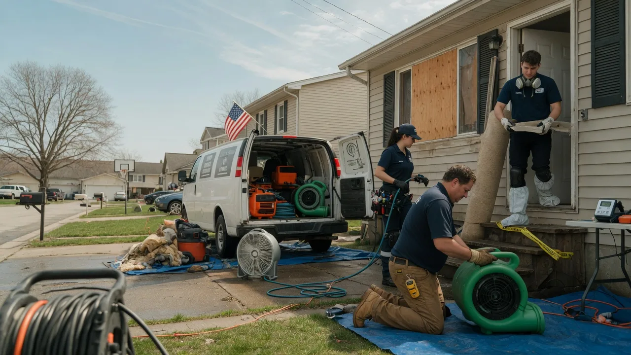 Water Damage Restoration in Woodland, AL near me